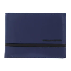 Piquadro Uomo Con Portamonete Blu Unisex