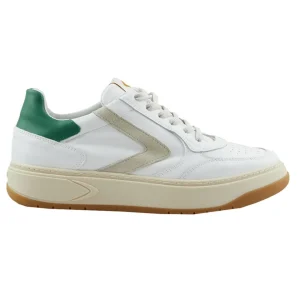 Valsport Sneaker Artigianali Hype Classic Tomaia In Pelle Bianco Verde Unisex