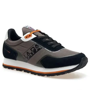 Napapijri Sneakers F2LOTUS01 Pelle/Tessuto Grigio