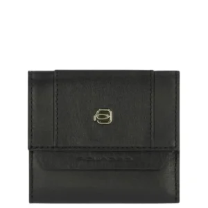 Piquadro Piccolo Realizzato In Pelle Nero Donna