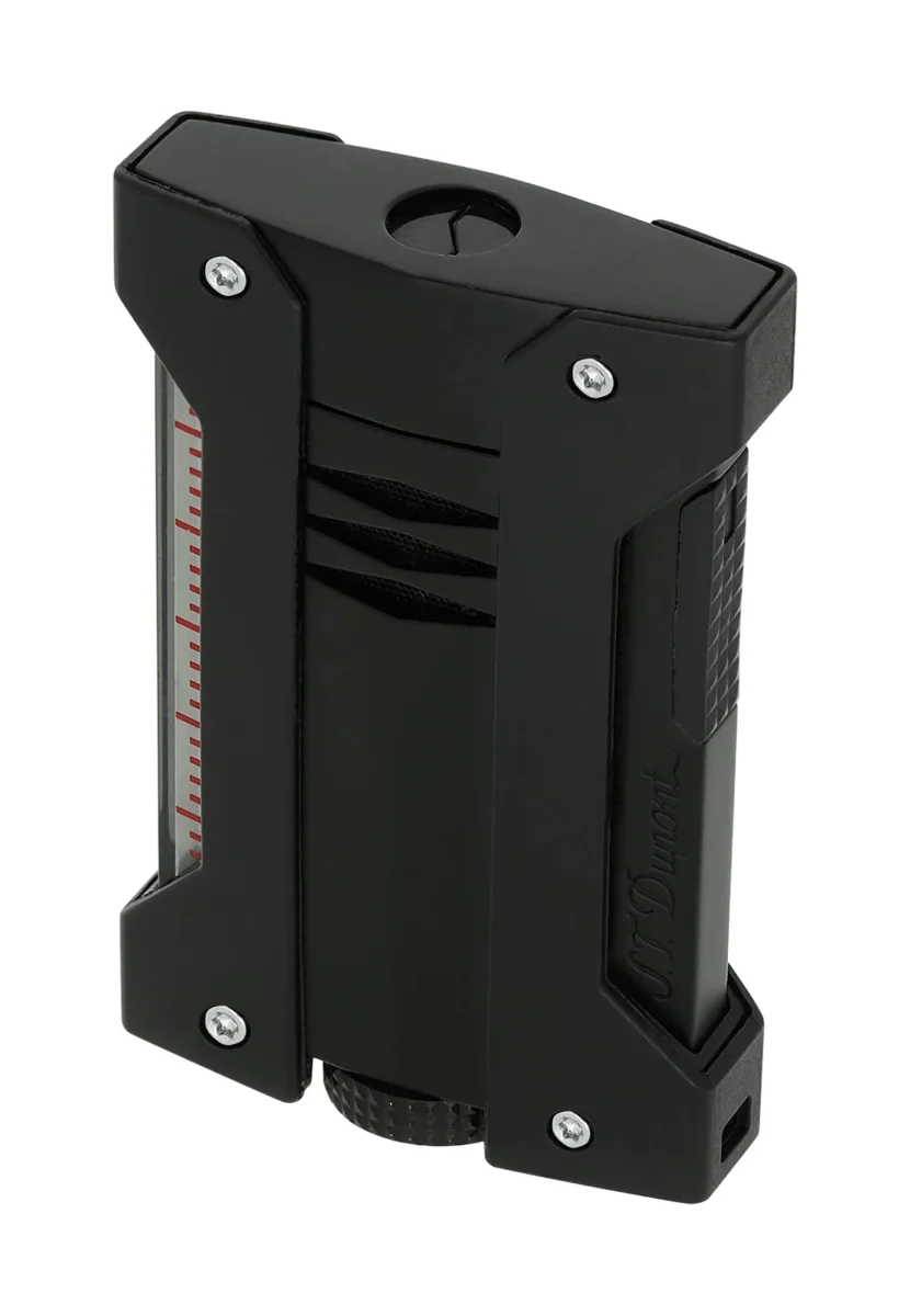 S.t.dupont Fiamma Potente Antivento Ricaricabile Nero 021400 - immagine 4