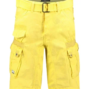 Geographical Norway Pantalone Corto Giallo Uomo