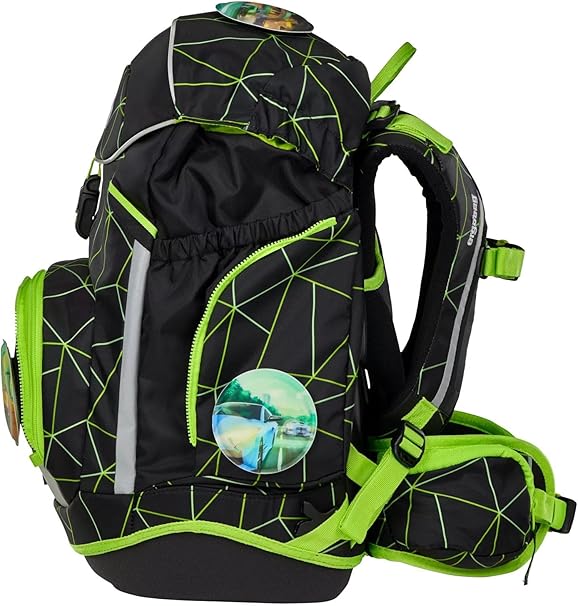 Ergobag PACK SET zaino portapenne Ergonomico Eco Resistente Acqua Sporco Race - immagine 4