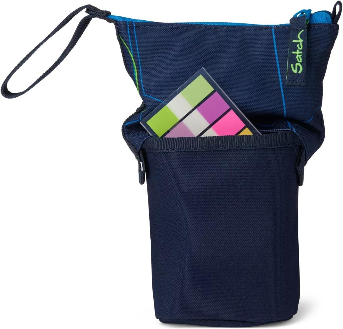 Satch Pensil slider portapenne astuccio eco riciclato 17x19x7 cm Blue Tech - immagine 3