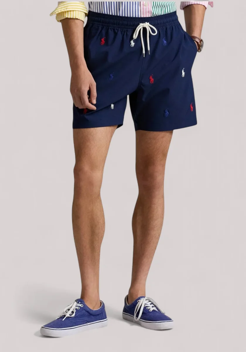 BEACHWEAR UOMO LOGO BLUE - immagine 3