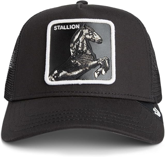 Goorin Bros. Cappello Trucker The Farm Classic Cavallo 'Black Stallion' Nero Unisex - immagine 3
