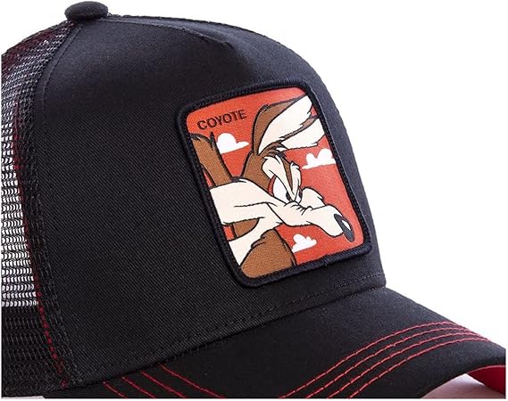 Capslab Cappellino con Visiera Collezione Looney Tunes Misto Cotone Nero Unisex - immagine 4