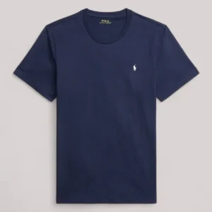 T-SHIRT UOMO IN COTONE BLU NAVY