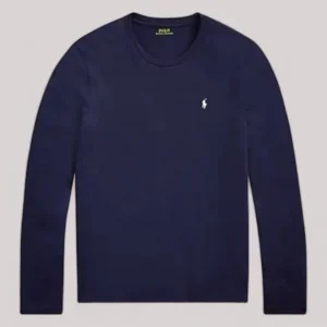 T-SHIRT UOMO MANICA LUNGA BLU