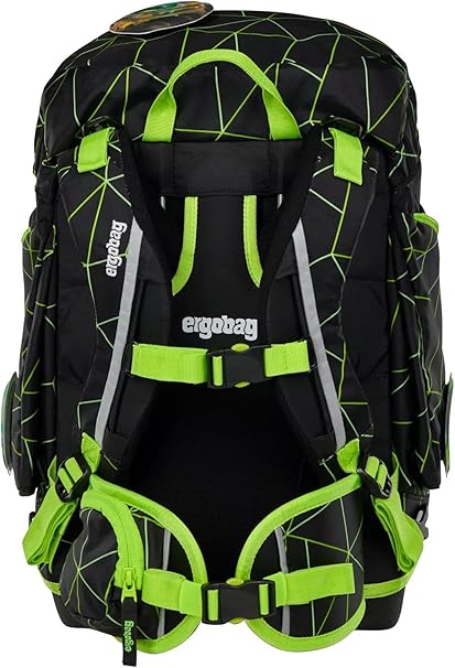 Ergobag PACK SET zaino portapenne Ergonomico Eco Resistente Acqua Sporco Race - immagine 3