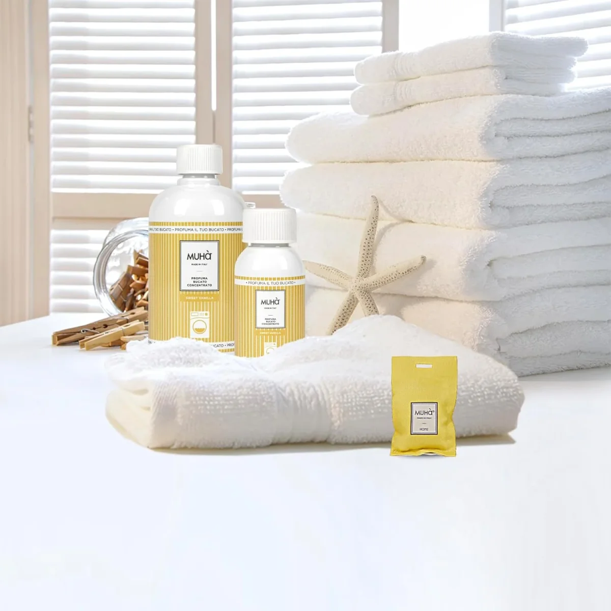 Muhà Essenza Concentrata Persistente Profuma Bucato Sweet Vanilla 400 Ml - immagine 3