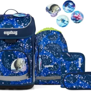 Ergobag CUBO SET zaino sacca portapenne Ergonomico Eco Resistente UnBearwater