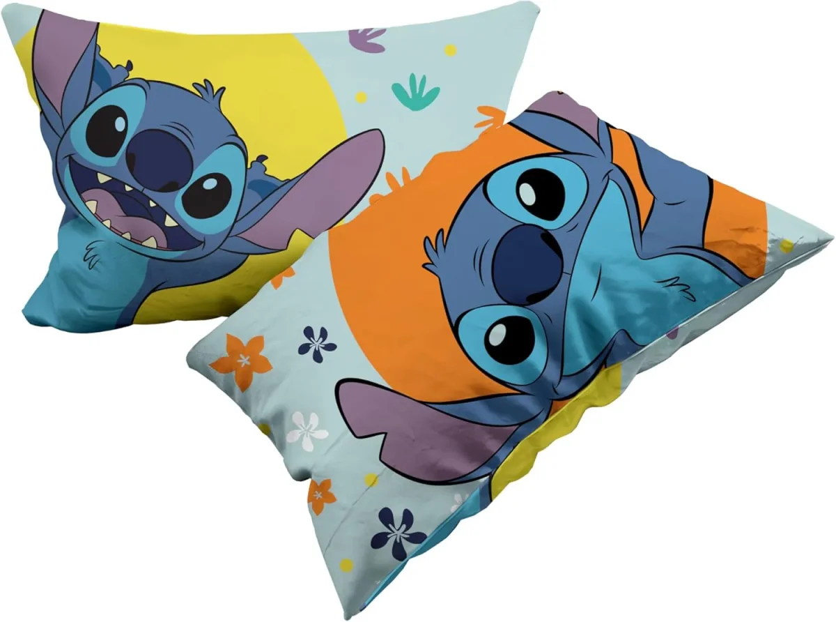 DISNEY Stitch Completo Letto lenzuola Singolo in Cotone lenzuola federe PRODOTTO UFFICIALE - immagine 5