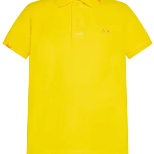 Sun68 Polo Special Dyed EL Cotone Giallo