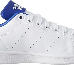 Adidas Scarpe Sneaker Stan Smith in Pelle Bianco Blu Lucido Uomo