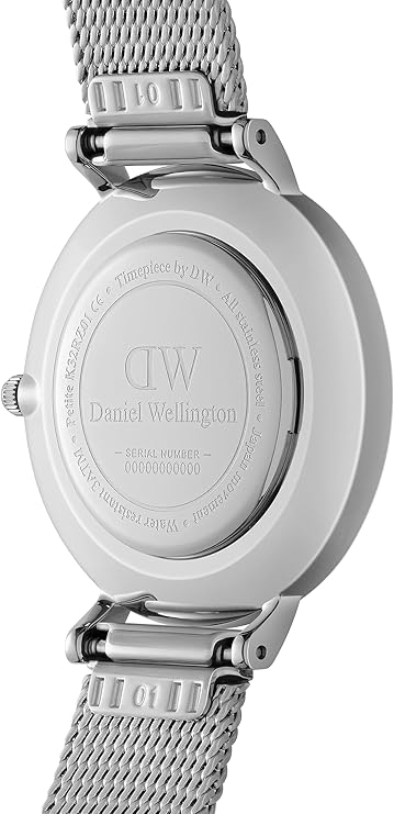 Daniel Wellington orologio donna 28 mm silver e bianco con numeri romani - immagine 5