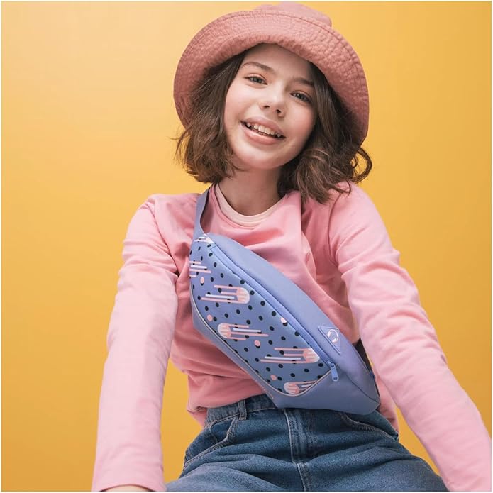 Satch Marsupio uomo donna bambina 8x33x15 Lilla Catch Up - immagine 3