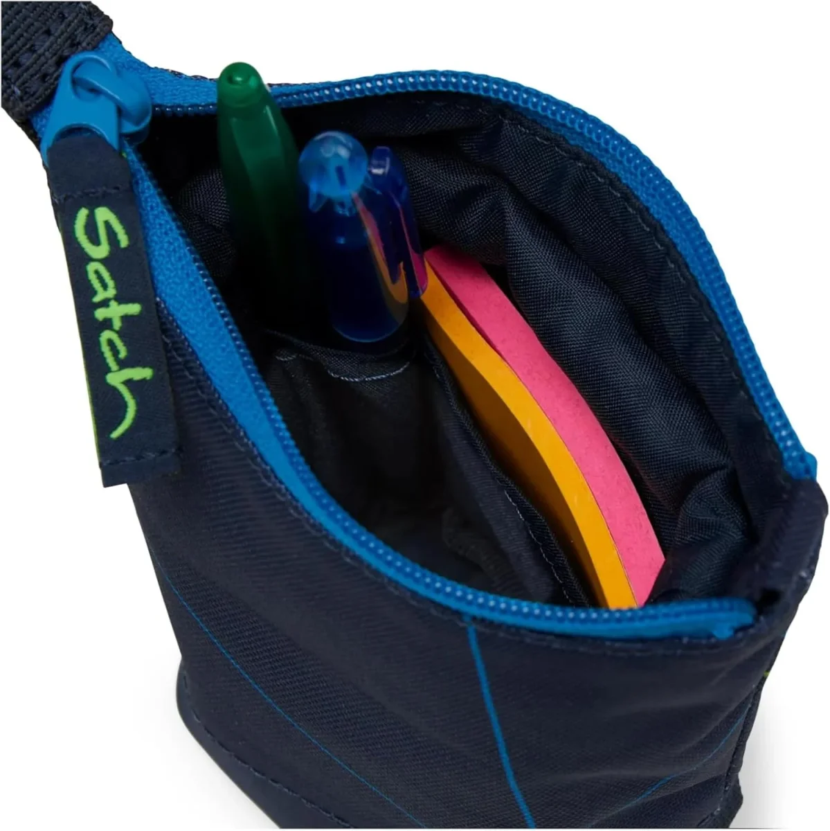 Satch Pensil slider portapenne astuccio eco riciclato 17x19x7 cm Blue Tech - immagine 4