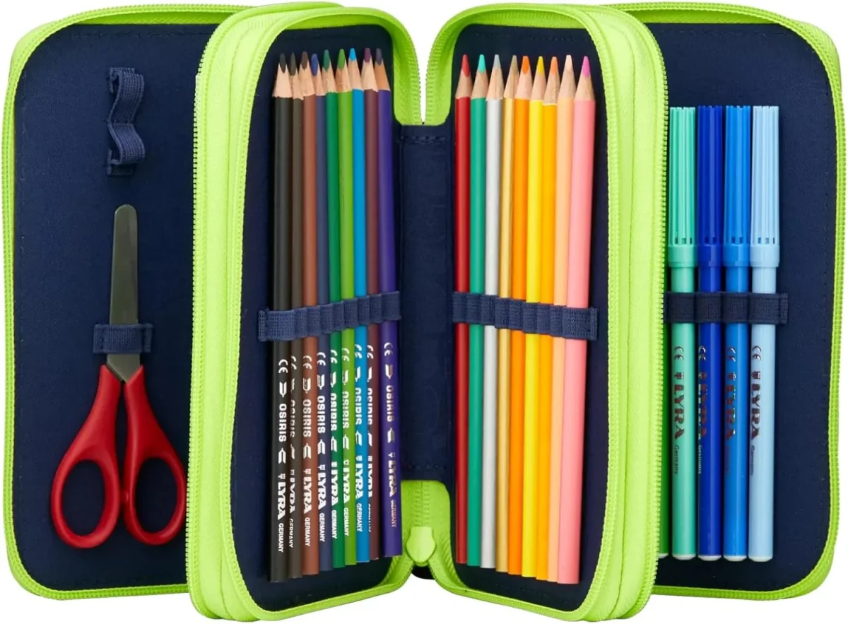 Ergobag Astuccio maxi set da 40 pezzi matite pennarelli Lyra - Race - immagine 3