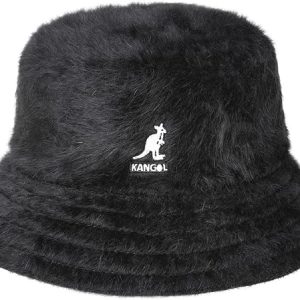Kangol Cappello Pescatore Furgora Bucket Misto Angora Acrilico Nero Unisex