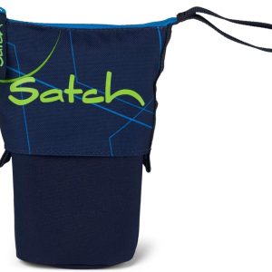 Satch Pensil slider portapenne astuccio eco riciclato 17x19x7 cm Blue Tech