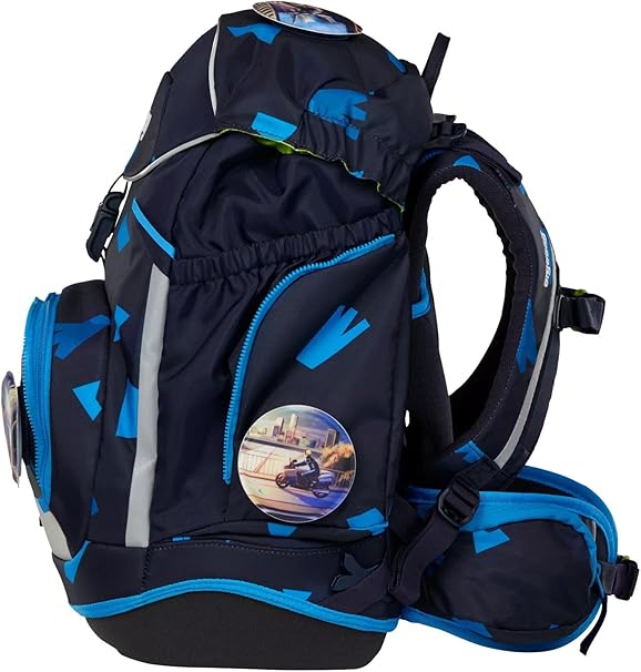 Ergobag PACK SET zaino portapenne Ergonomico Eco Resistente Acqua Sporco Crime - immagine 5