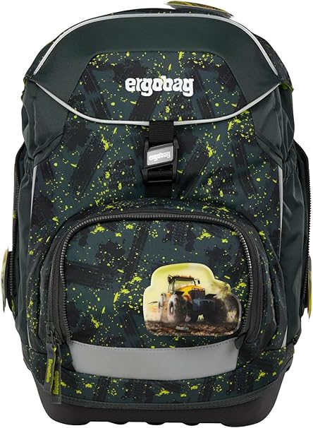 Ergobag PACK SET zaino portapenne Ergonomico Eco Resistente Acqua Sporco Harvest - immagine 5