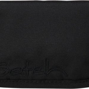 Satch Portafoglio 13x9x2 Cm Poliestere Riciclato Unisex Nordic Black