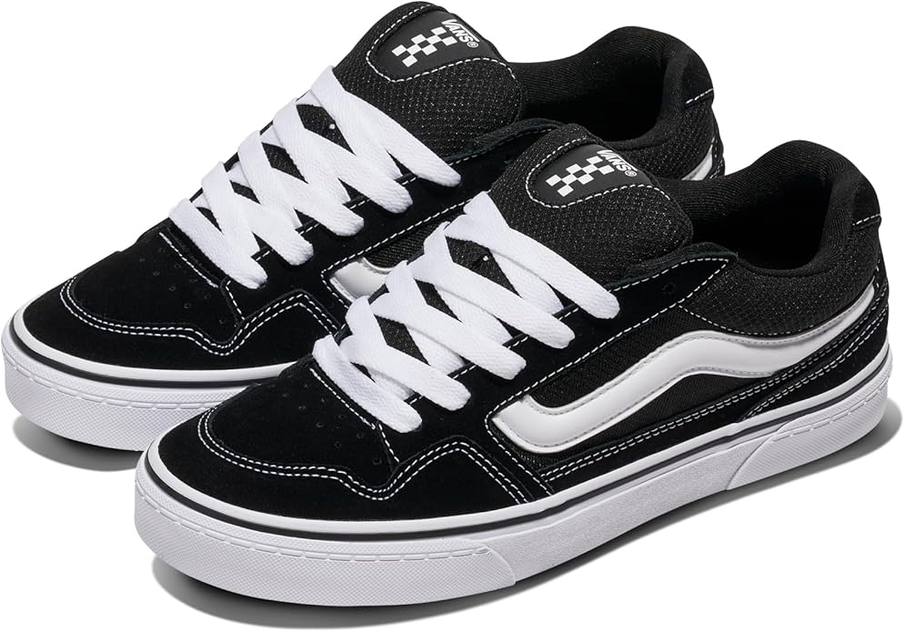 Vans Scarpe da Ginnastica Caldrone Sume Uomo Nero Bianco - immagine 7