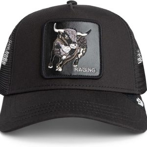Goorin Bros. Cappello Trucker The Farm Classic Toro 'The Rager' Nero Unisex
