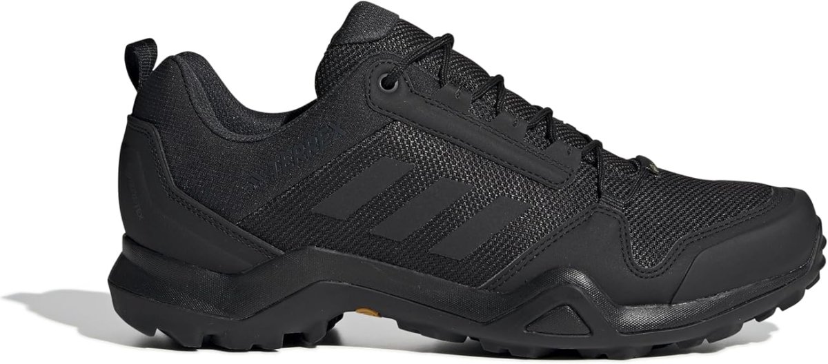 Adidas Scarpe Trail Terrex AX3 GTX Tessuto Tecnico Nero Uomo