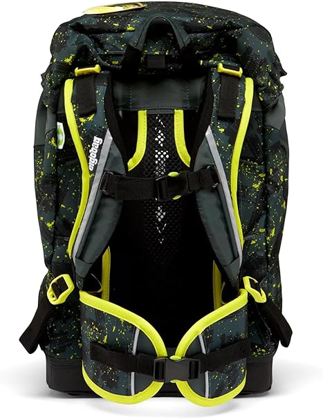 Ergobag Zaino Ergonomico Eco Resistente Acqua Sporco Harvestbear Grigio Scuro - immagine 3