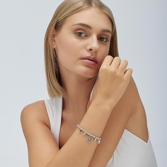 Brosway Bracciale Donna in Acciaio e Cristalli con Simbolo Luna Collezione Chakra - BHKB115 - immagine 3