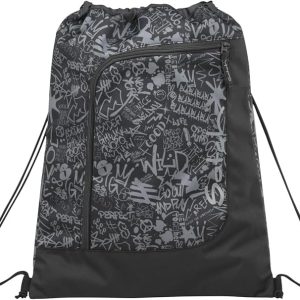 Satch Sacca sportiva Sacchetta 12 Litri Palestra Sport Street Ink