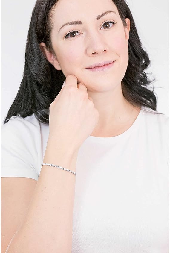 Brosway Bracciale Tennis Acciaio e Cubic Zirconia Simbolo Croce Collezione Desideri - BEI035 - immagine 5