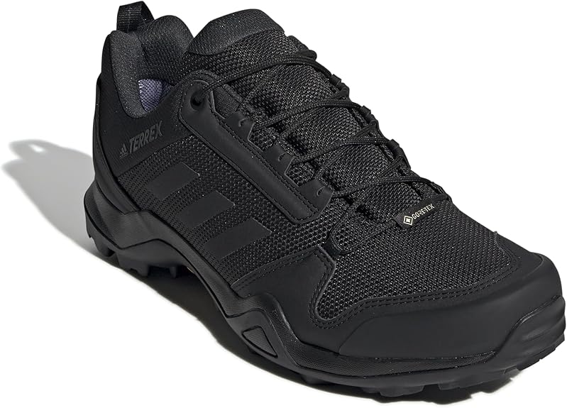 Adidas Scarpe Trail Terrex AX3 GTX Tessuto Tecnico Nero Uomo - immagine 4
