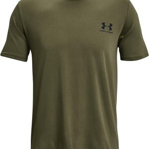 Under Armour SPORTSTYLE Maglia T-shirt allenamento corsa uomo men MILITARE