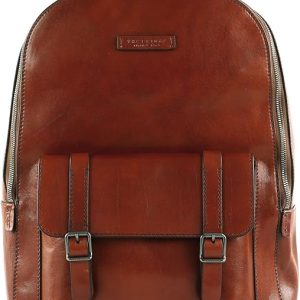 The Bridge Zaino Medio Cesare in Pelle Marrone Donna Uomo 461525D9