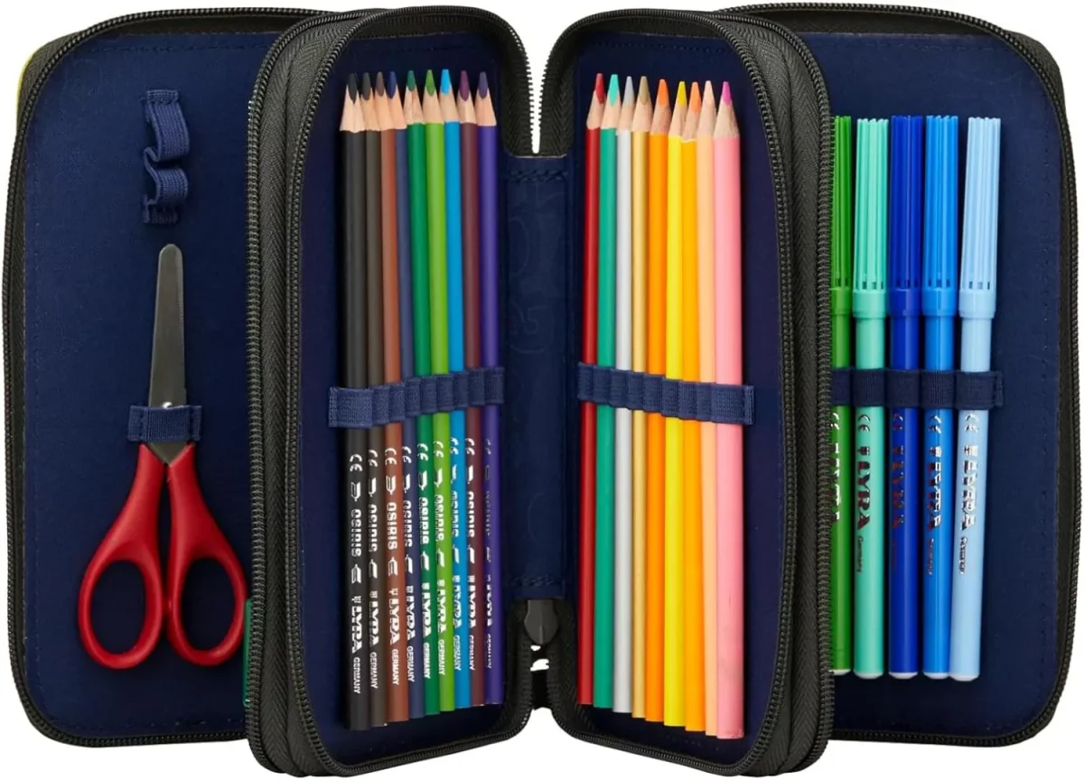 Ergobag Astuccio maxi set da 40 pezzi matite pennarelli Lyra - Harvest - immagine 4