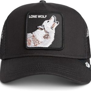 Goorin Bros. Cappello Trucker The Farm Classic Lupo 'The Lone Wolf' Nero Unisex