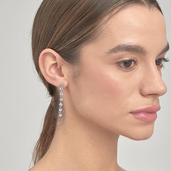 Brosway Orecchini donna Pendenti in Acciaio e Cristalli Collezione SYMPHONIA - BYM146 - immagine 4