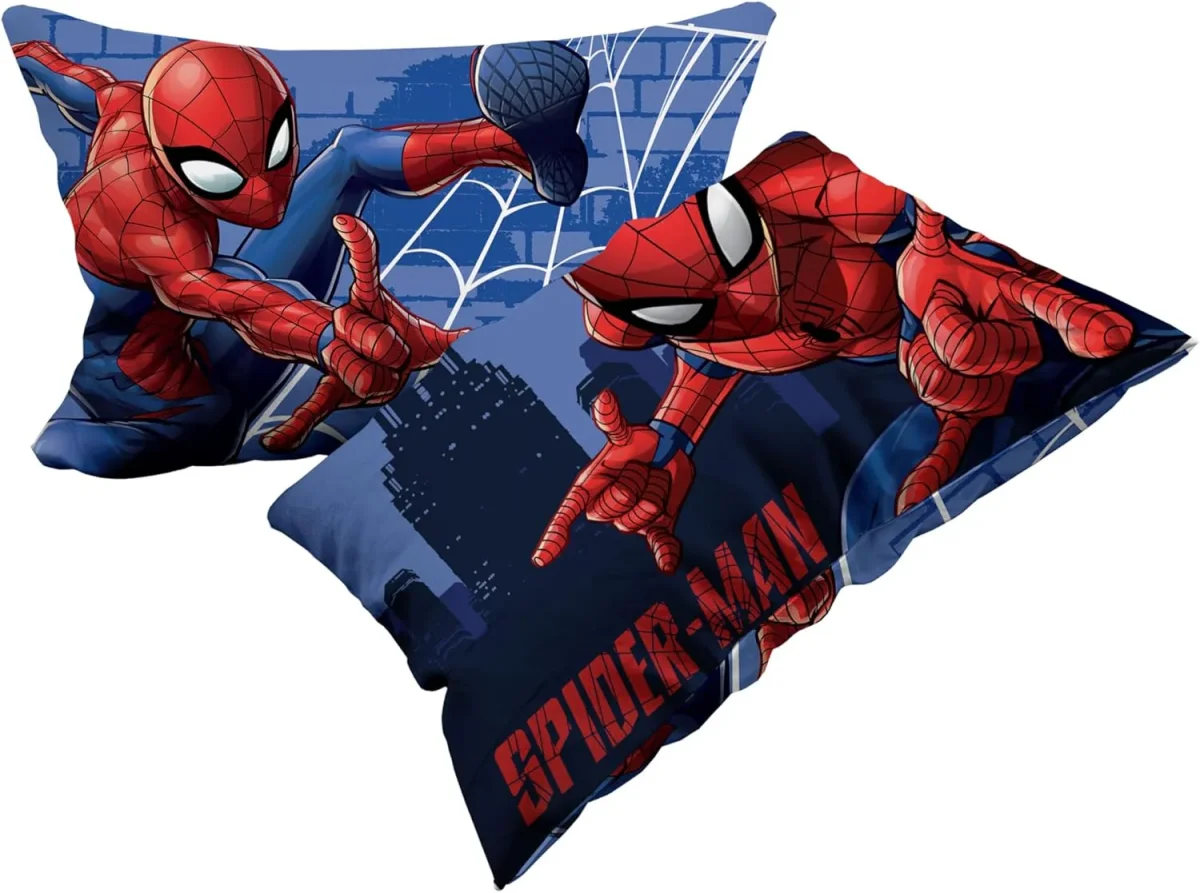 SPIDER MAN DISNEY Completo Letto lenzuola Singolo in Cotone lenzuola federe PRODOTTO UFFICIALE - immagine 4