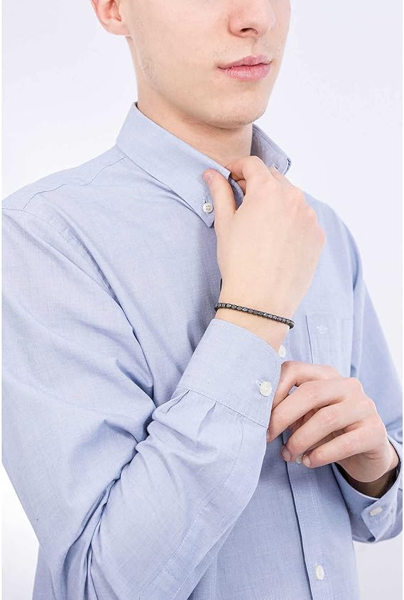 Brosway Bracciale uomo Tennis in Acciaio e Cubic Zirconia nero Collezione Avantgarde - BVD12 - immagine 3