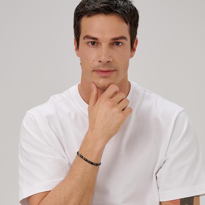 Brosway Bracciale Uomo Tennis Acciaio Cubic Zirconia | Collezione Avantgarde - BBC23 - immagine 4