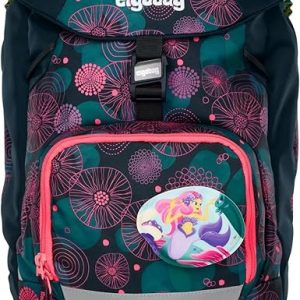 Ergobag Zaino Scuola Bambina Ergonomico Resistente Acqua CoralBear Viola