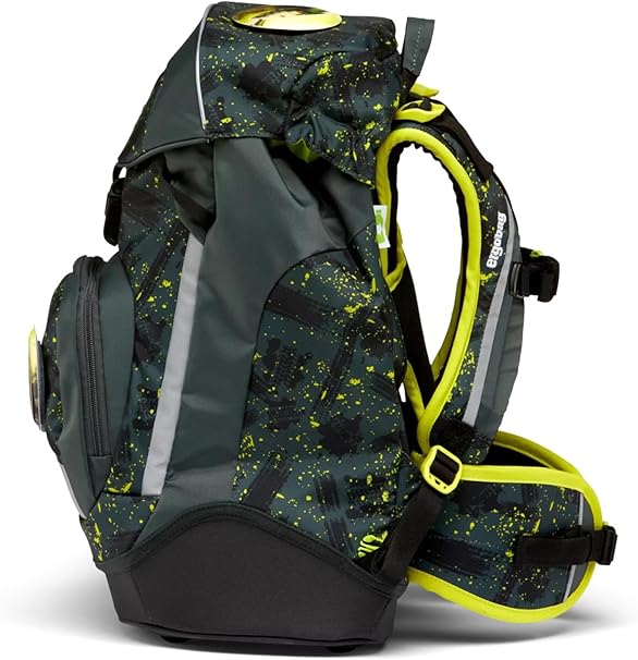 Ergobag Zaino Ergonomico Eco Resistente Acqua Sporco Harvestbear Grigio Scuro - immagine 7