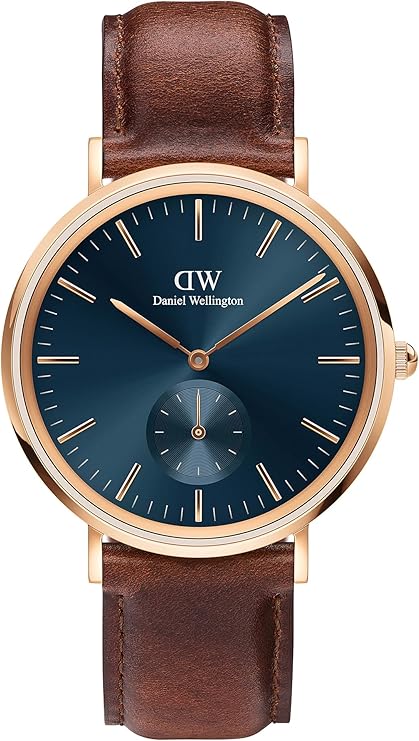 Daniel Wellington orologio cronografo CLASSIC MULTI-EYE 40 St Mawes RG Blu