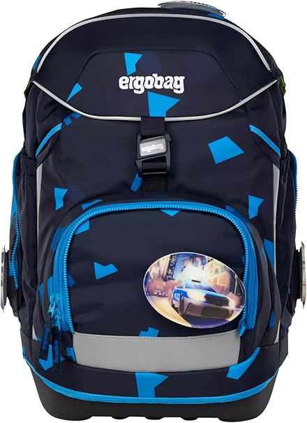 Ergobag PACK SET zaino portapenne Ergonomico Eco Resistente Acqua Sporco Crime - immagine 4