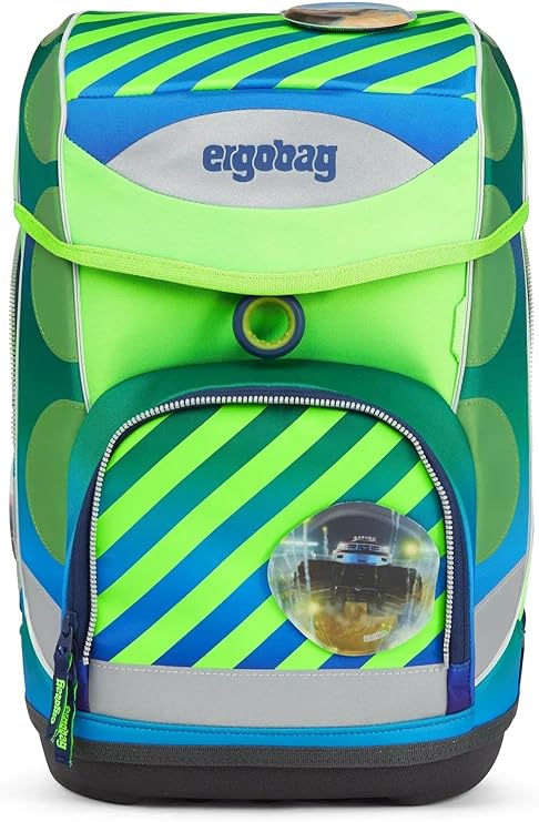 Ergobag Ergonomico SET 7 PEZZI portapenne zaino borsa astuccio borraccia Eco - immagine 5