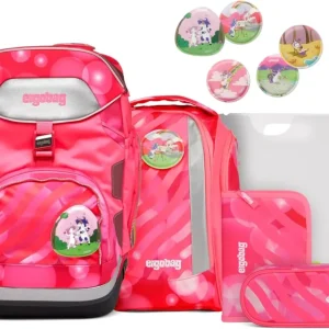 Ergobag Ergonomico SET 6 PEZZI portapenne zaino borsa astuccio Eco Unicorn